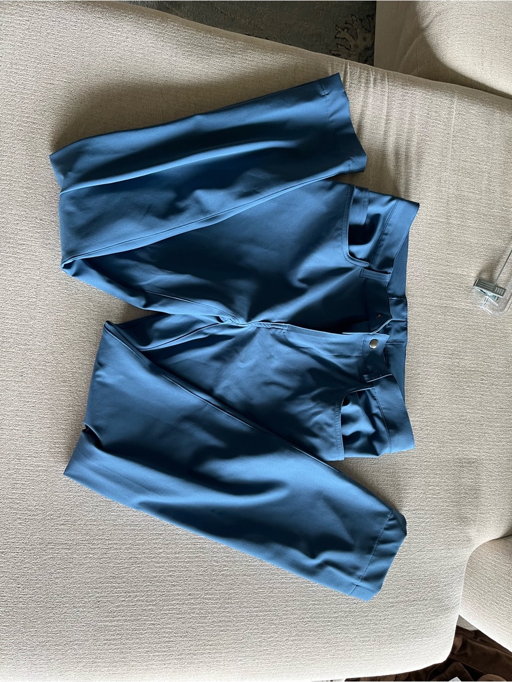 State and Liberty blue pants